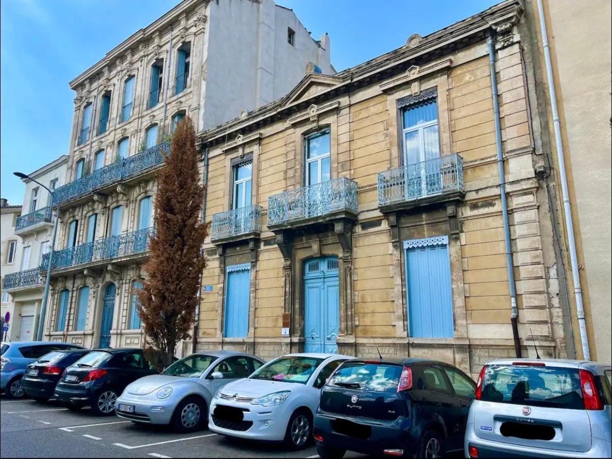 Appartement Du Forum,La Gare, 50 M2 , Climatisation, Garage, Cour Narbonne Luaran gambar